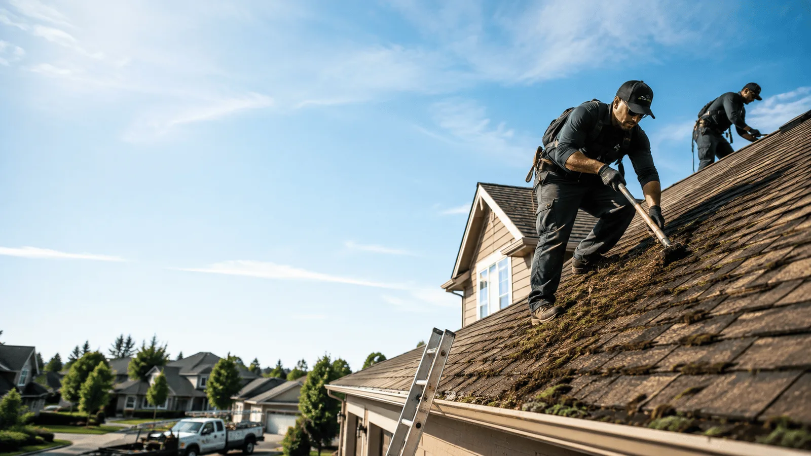 Roof Moss Removal in Ludlow, MA near me